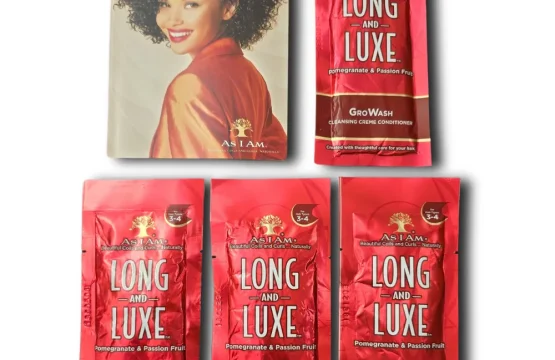 Muestras pack As I Am Long and Luxe